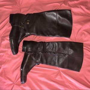Ralph Lauren brown leather riding boots size 11